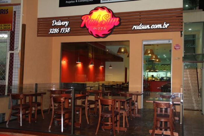 Imagem Pizzaria Red Sun Pizza Gonzaga, Santos-SP