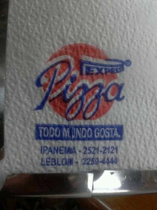 Imagem Pizzaria Pizza Express Ipanema, Rio de Janeiro-RJ