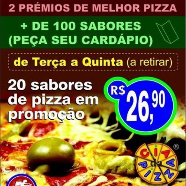 Imagem Pizzaria Cia da Pizza Campo Grande, São Paulo-SP