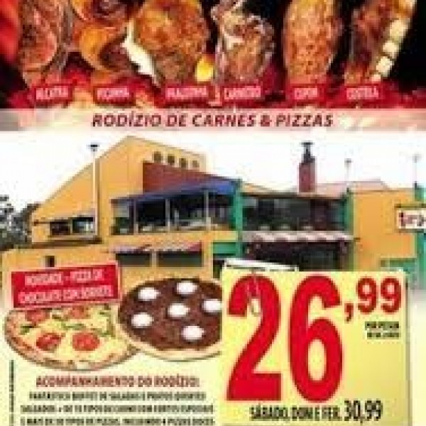 Imagem Pizzaria Churrascaria e  São Judas Tadeu Vila Jacuí, São Paulo-SP