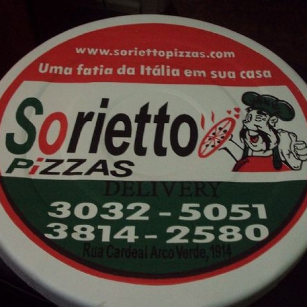 Imagem Pizzaria Sorietto Pizzas Delivery Pinheiros, São Paulo-SP