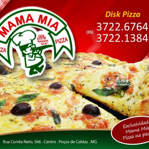 Pizzaria Pizza Mama Mia Centro, Poços de Caldas-MG